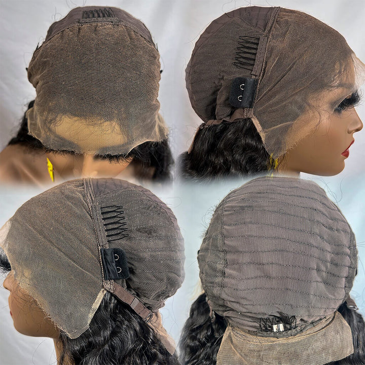 13x4 HD lace front wig cap construction inside