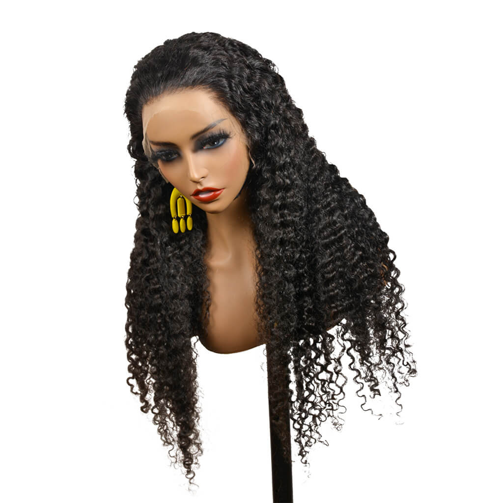 Burmese curly human hair wig