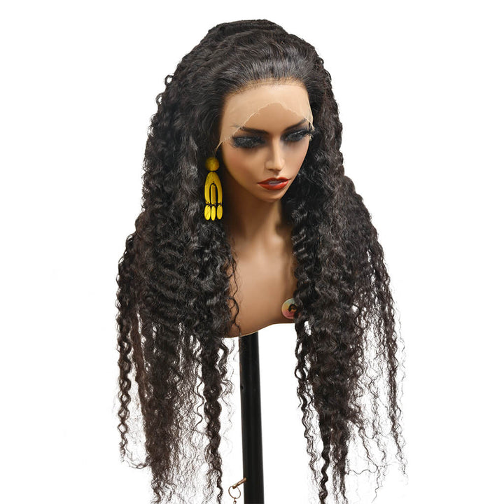 Burmese curly lace front wig