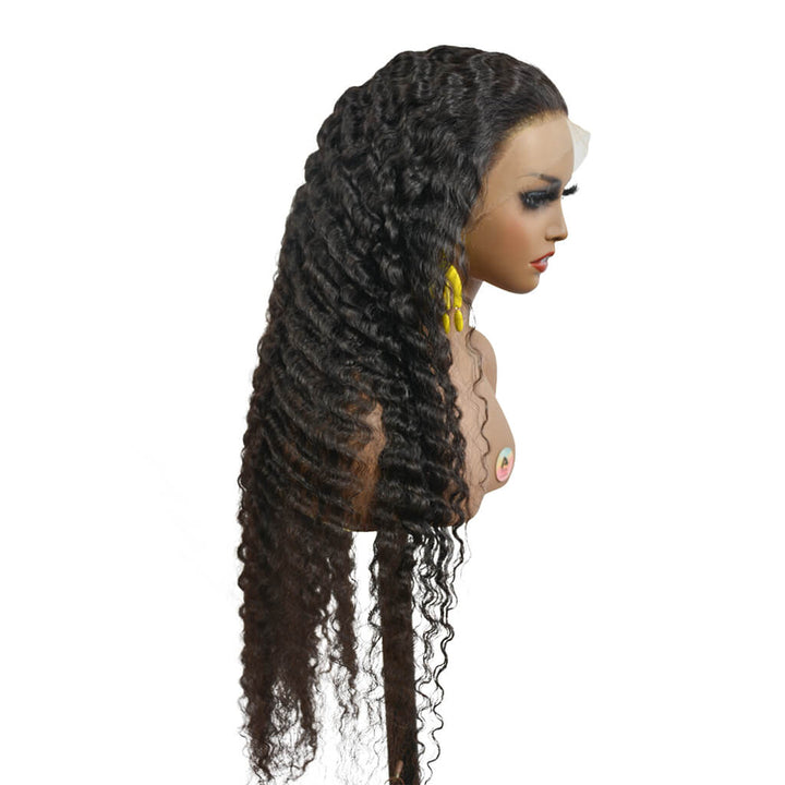 Burmese curly wig 180% density