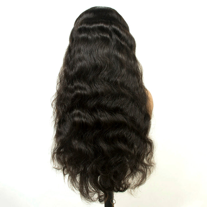 body wave glueless wig 24 inches 180% density